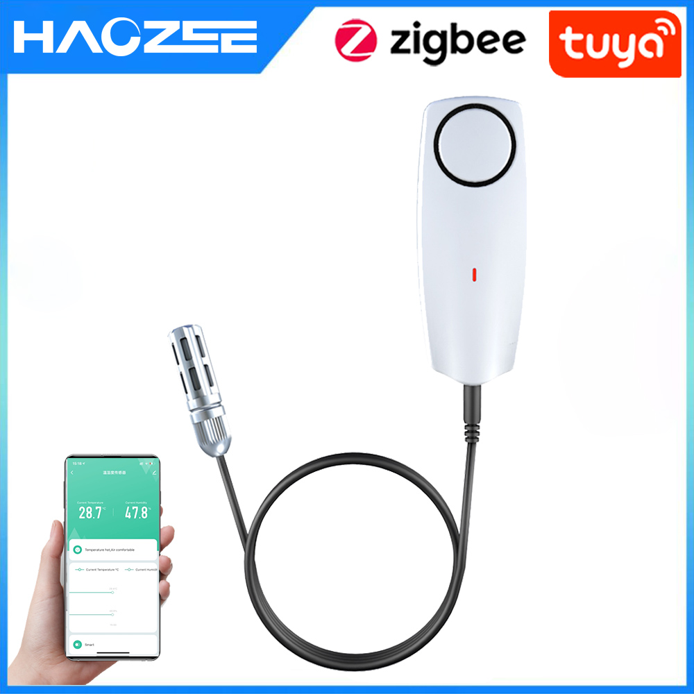 Power Banks - Haozee Tuya Smart Zigbee Hygrometer Thermometer