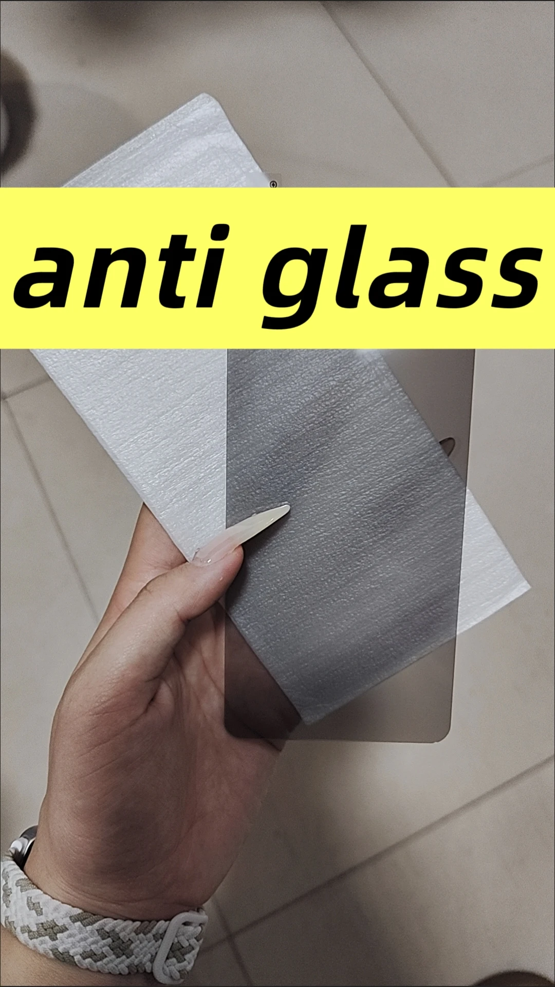 Anti Spy Privacy Glass Case - Anti-spy protector case for huawei honor