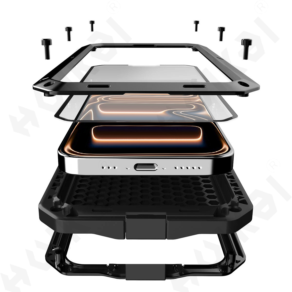 Heavy Duty 360 Full Body Protective Case - Case For iPhone 17 16 15