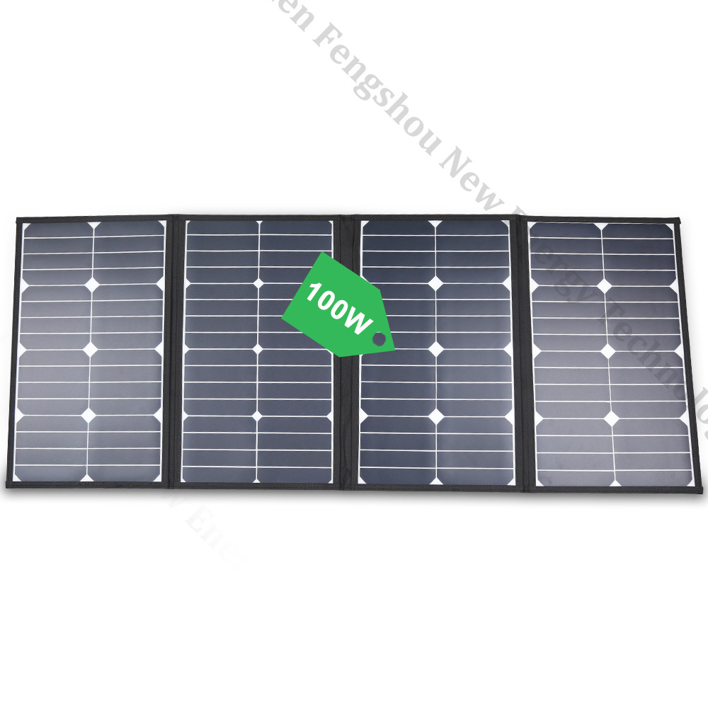 Chargers - Portable 100 Watt Folding Solar Panel