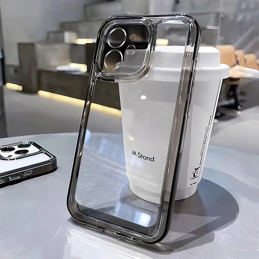 Clear Shockproof Bumper Case - Luxury Phone Case For iPhone 15