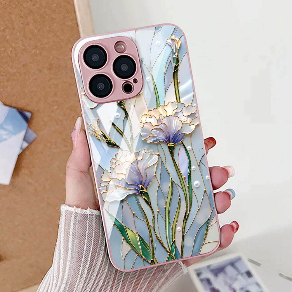 Screen Protectors - Lotus Flower Phone Case For iPhone