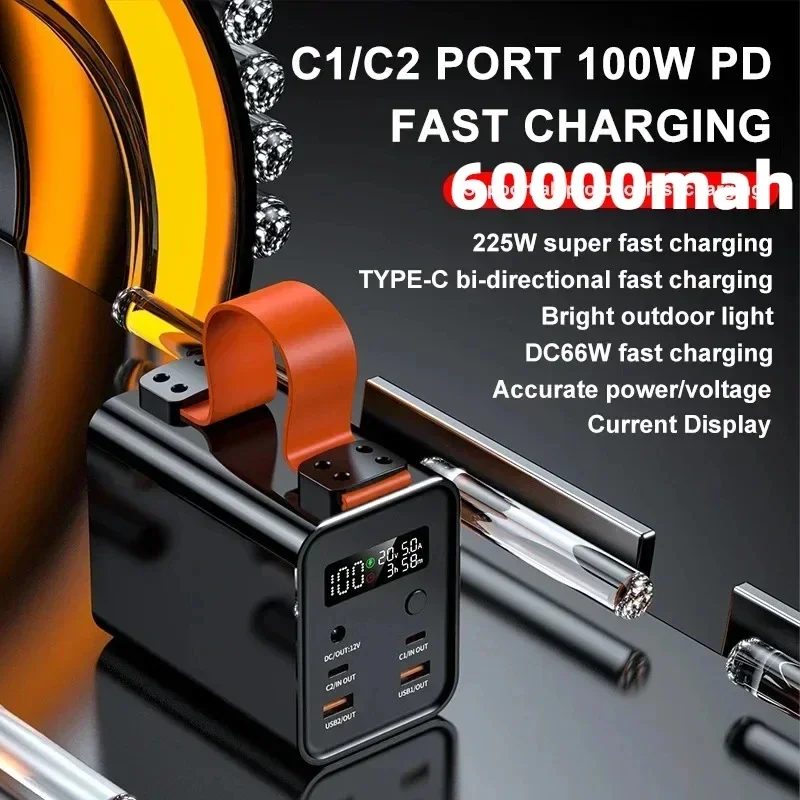 For Laptop 60000mAh 100W Porta - Power Banks recension och pris