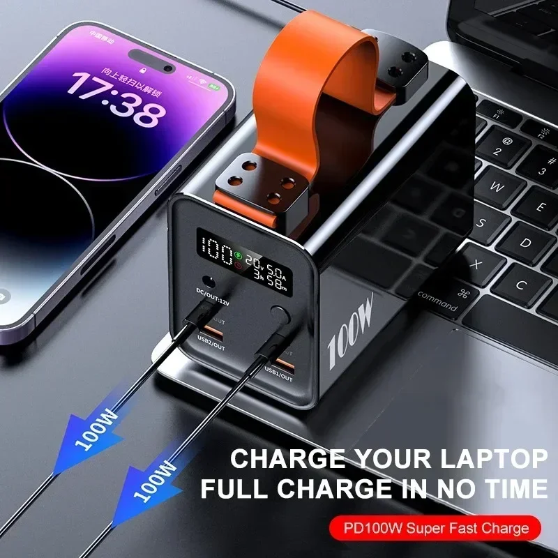 For Laptop 60000mAh 100W Porta - Power Banks recension och pris