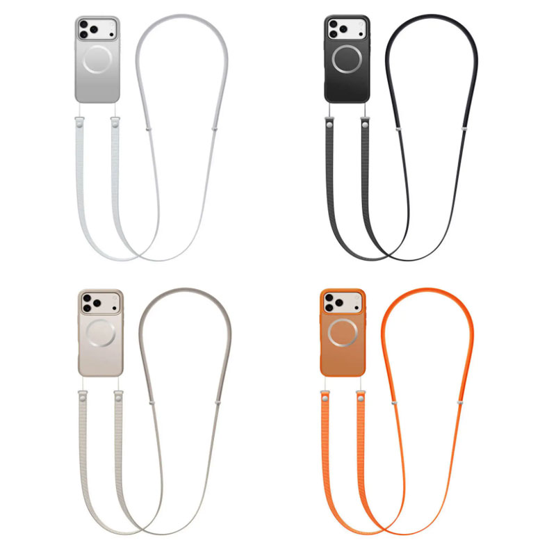 For Original 1:1 Magnetic Cros - Crossbody Lanyard Neck Strap Case recension och pris