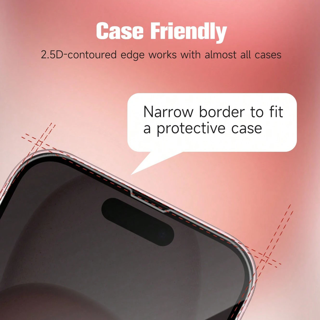 3pcs Privacy Screen Protector, - Anti Spy Privacy Glass Case recension och pris