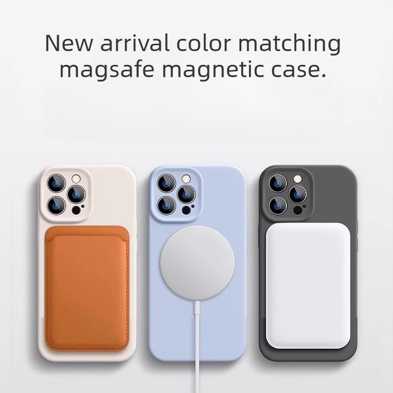 Fashion Original Liquid Silico - Liquid Silicone Magnetic Phone Case recension och pris