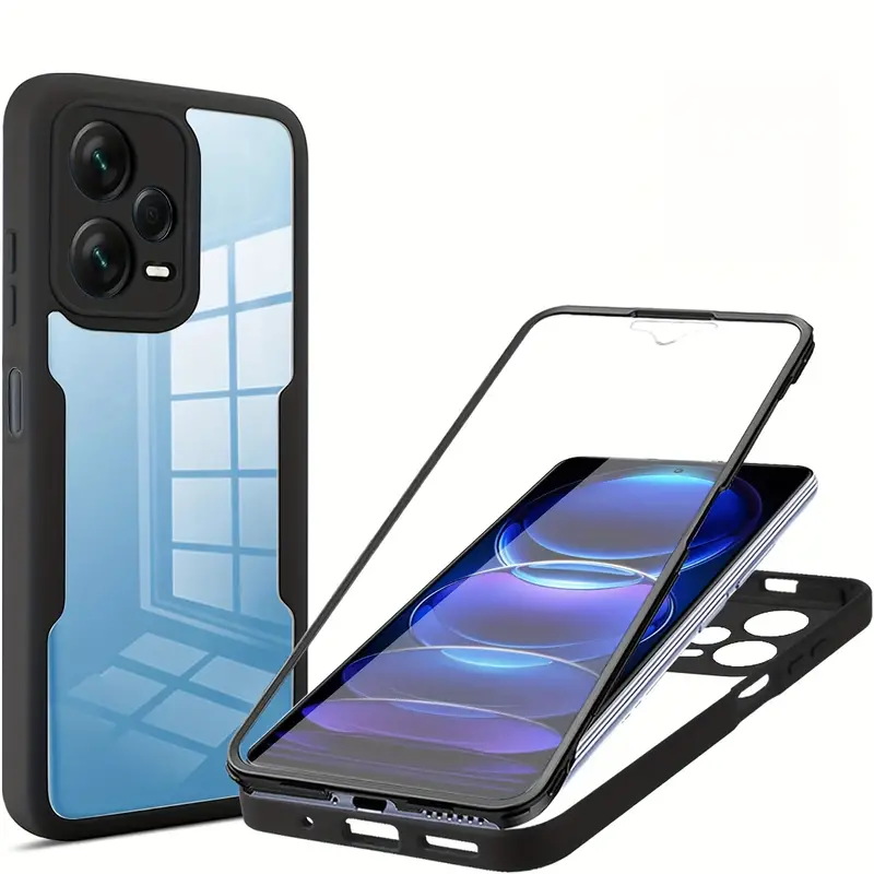 360 Full Body Transparent Case - Heavy Duty 360 Full Body Protective Case recension och pris