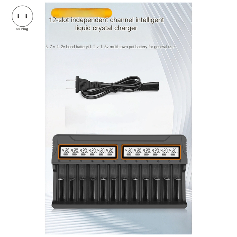 18650 Charger 12 Slots Aa.Aaa  - Chargers recension och pris