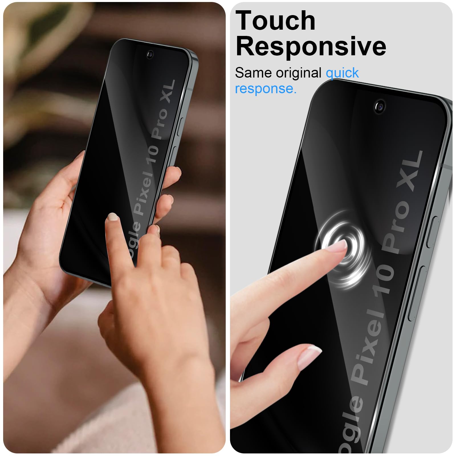 Anti Spy Screen Protector For  - Anti Spy Privacy Glass Case recension och pris