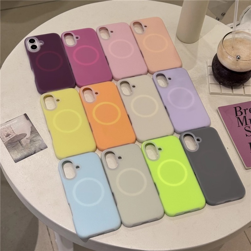Liquid Silicone Candy Jelly Fo - Liquid Silicone Magnetic Phone Case recension och pris