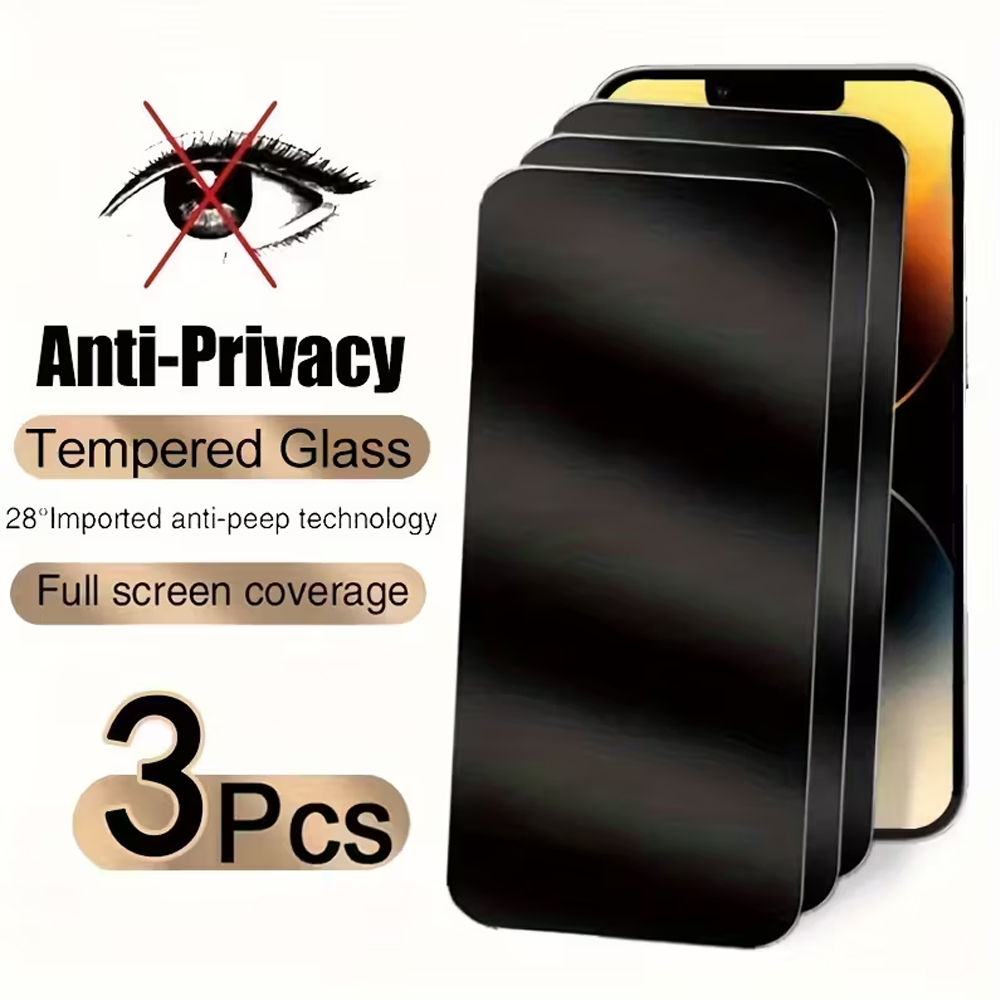 1-3PCS Anti-Spy Privacy Temper - Anti Peek Privacy Tempered Glass recension och pris