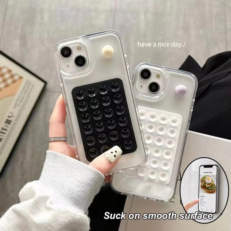 Silicone Wall Suction Cup Brac - Phone Cases recension och pris