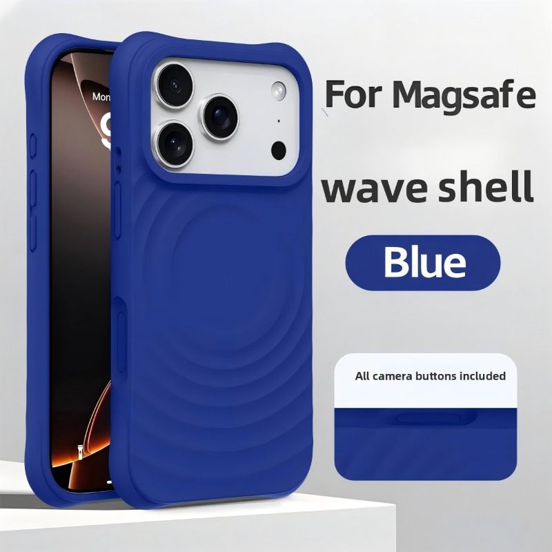 New Offical Liquid Silicone Wa - Liquid Silicone Magnetic Phone Case recension och pris