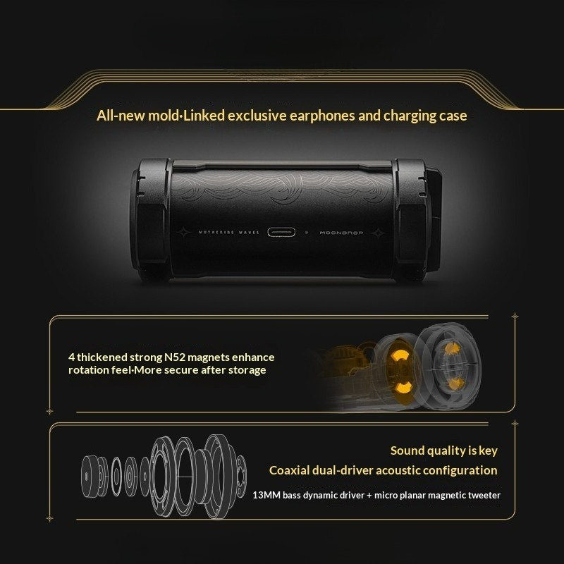 [In stock] Original Wuthering  - Earphones recension och pris