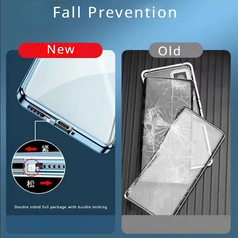For Huawei nova Y74 Y73 Y63 Y7 - Anti Spy Privacy Glass Case recension och pris