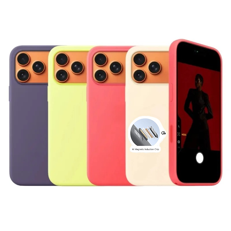 1:1 Original Skin-friendly Tou - Liquid Silicone Magnetic Phone Case recension och pris