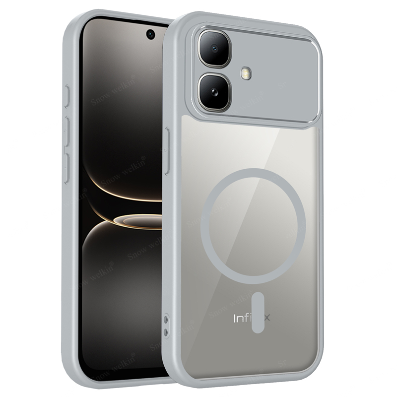 Magnetic Transparent Silicone  - Clear Shockproof Bumper Case recension och pris
