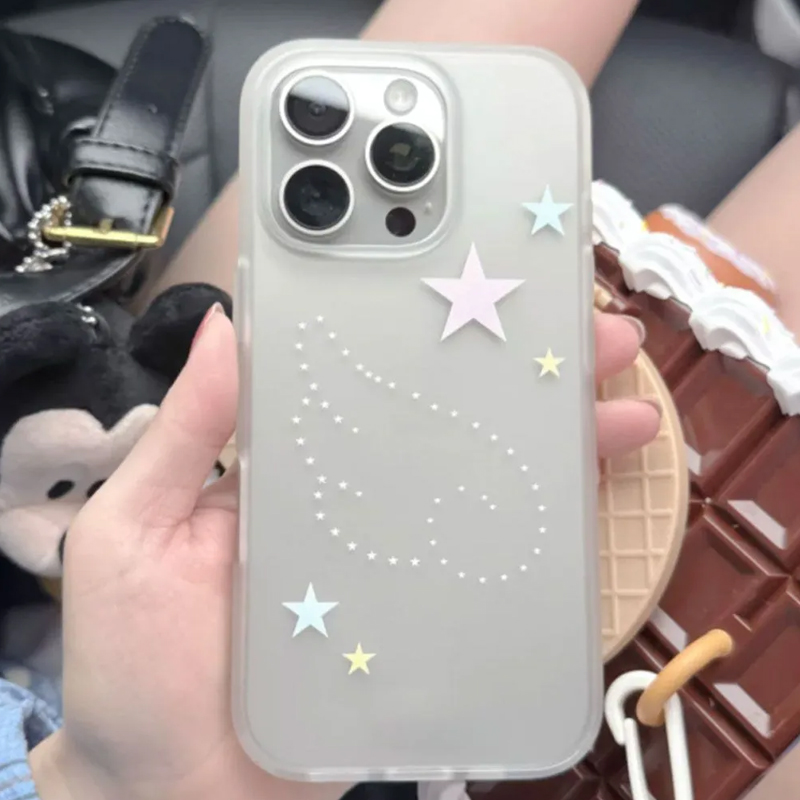Simple Angel White Polka Dot C - Clear Shockproof Bumper Case recension och pris