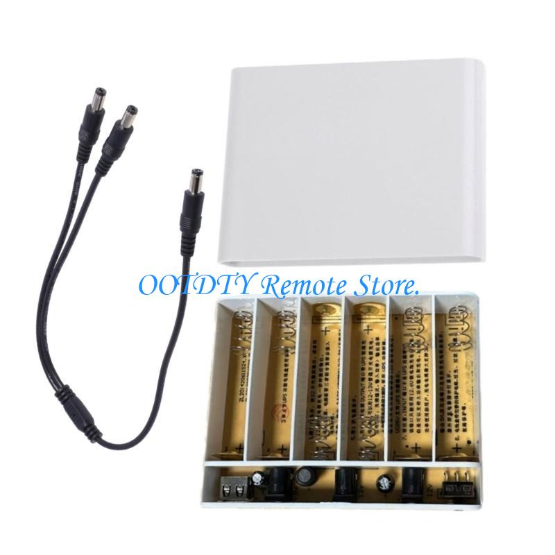  USB 5V 9V 12V 6x 18650 Batter - Power Banks recension och pris