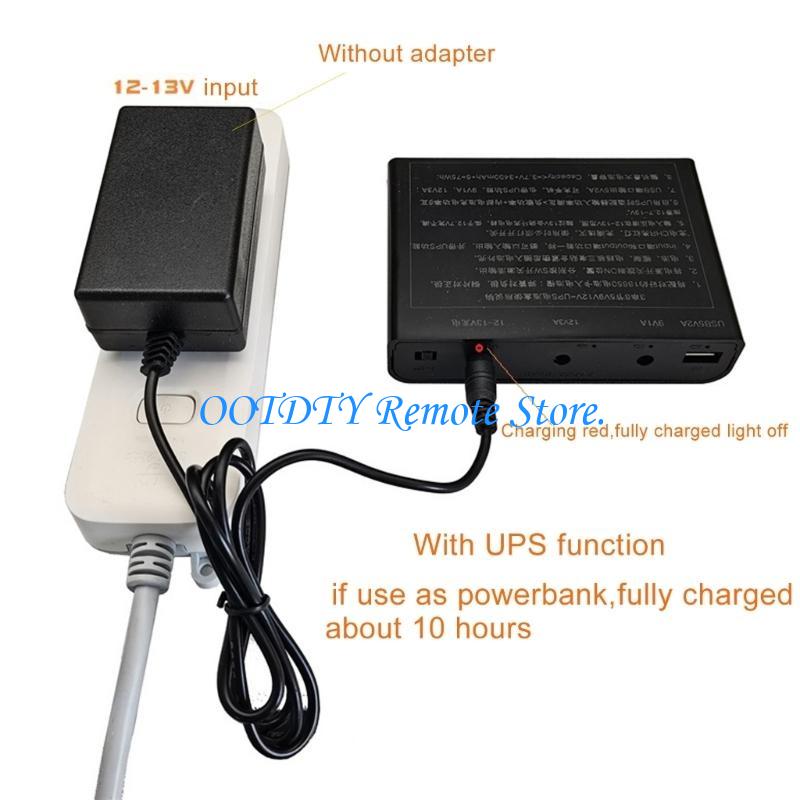  USB 5V 9V 12V 6x 18650 Batter - Power Banks recension och pris