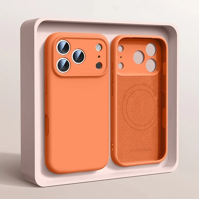 Magnetic Original Liquid Silic - Liquid Silicone Magnetic Phone Case recension och pris