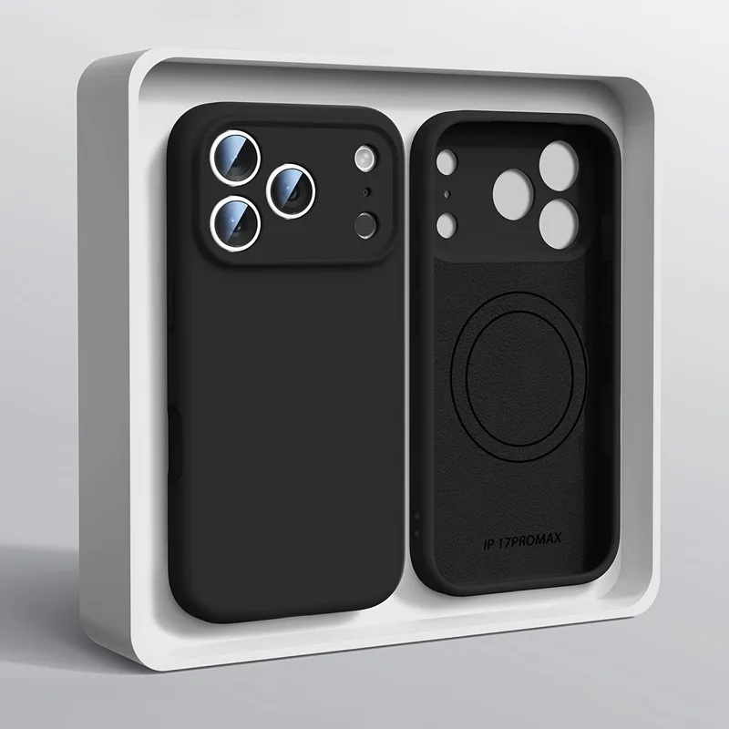 Magnetic Original Liquid Silic - Liquid Silicone Magnetic Phone Case recension och pris