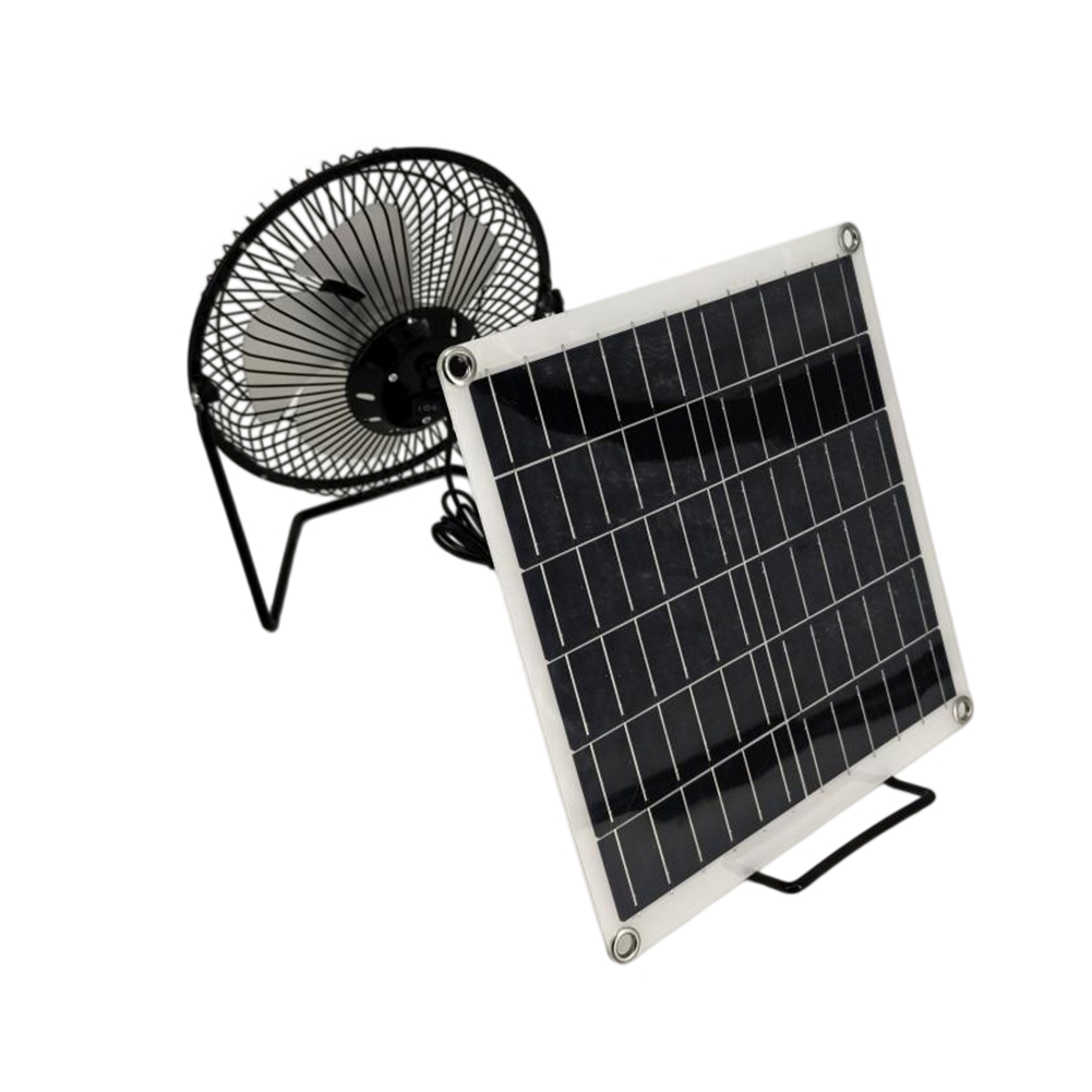 10W Solar Panel Fan Compatible - Power Banks recension och pris