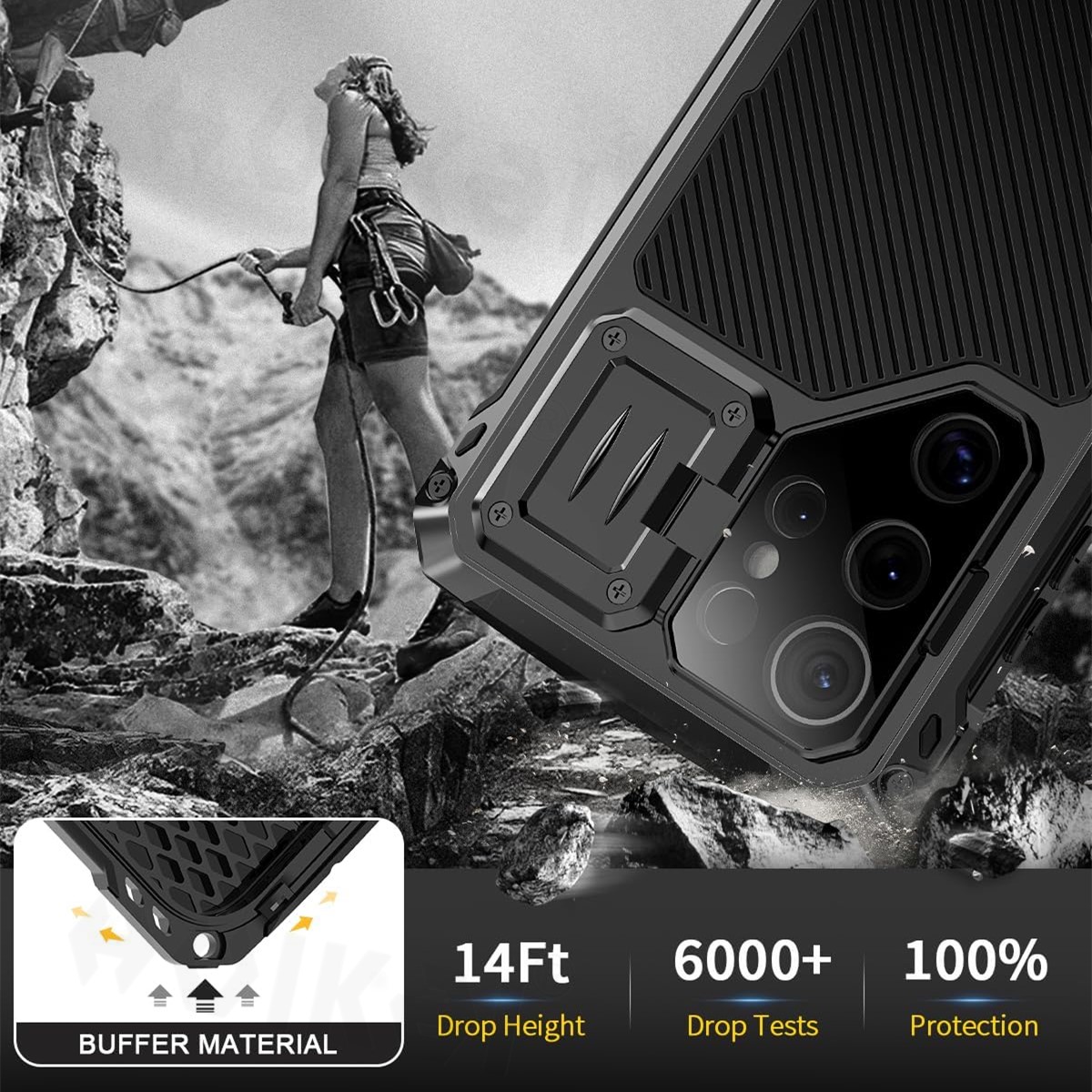 Case For Samsung Galaxy S25 Ul - Heavy Duty 360 Full Body Protective Case recension och pris
