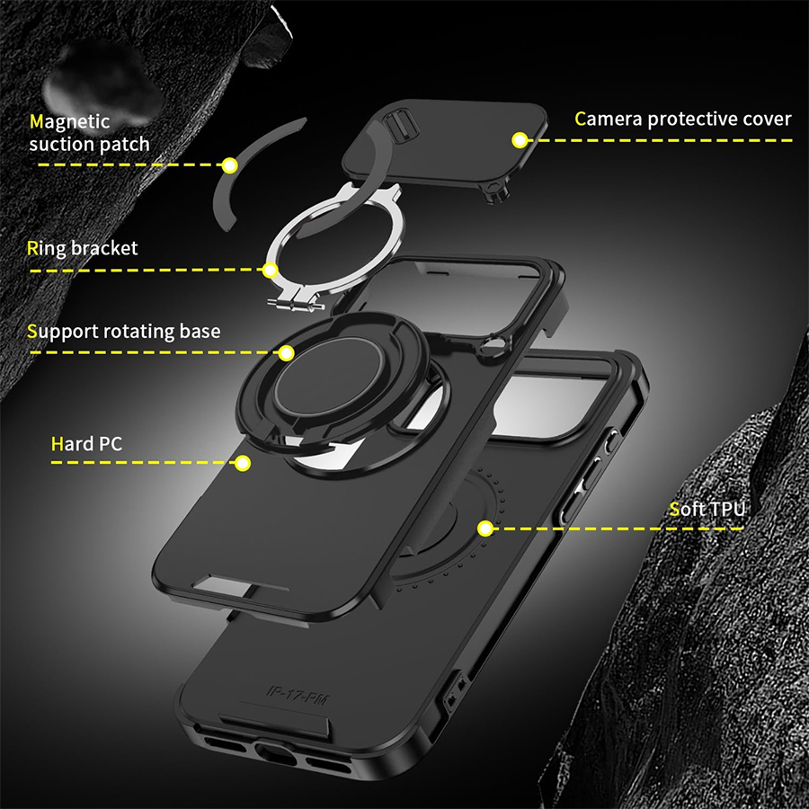 Heavy-Duty Shockproof Magnetic - Heavy Duty 360 Full Body Protective Case recension och pris