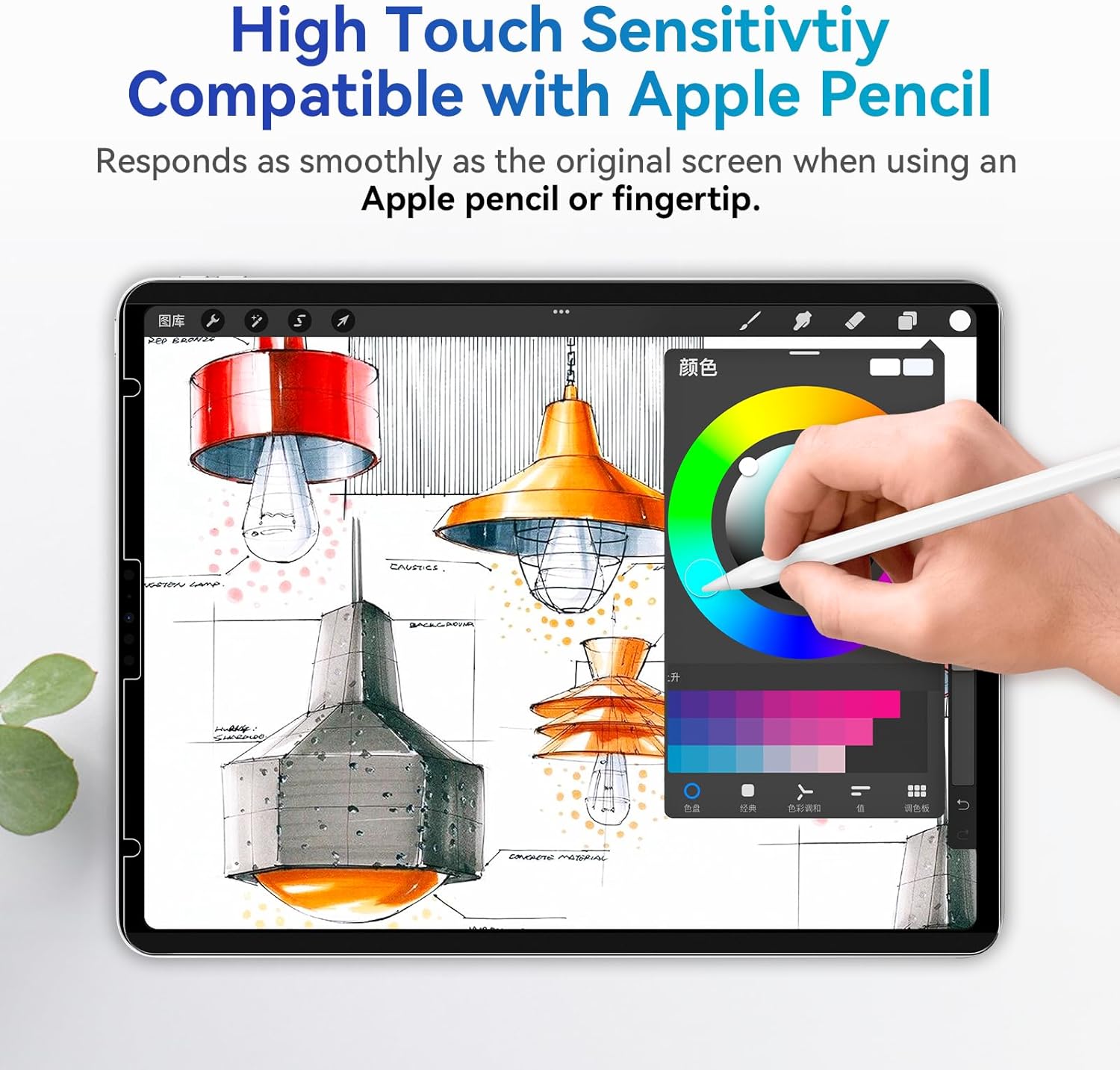 Magnetic Privacy Screen Protec - Matte Anti Glare Screen Protector recension och pris