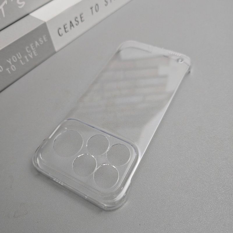 Ultra Thin Clear Frameless PC  - Ultra Thin Frameless Phone Cover recension och pris