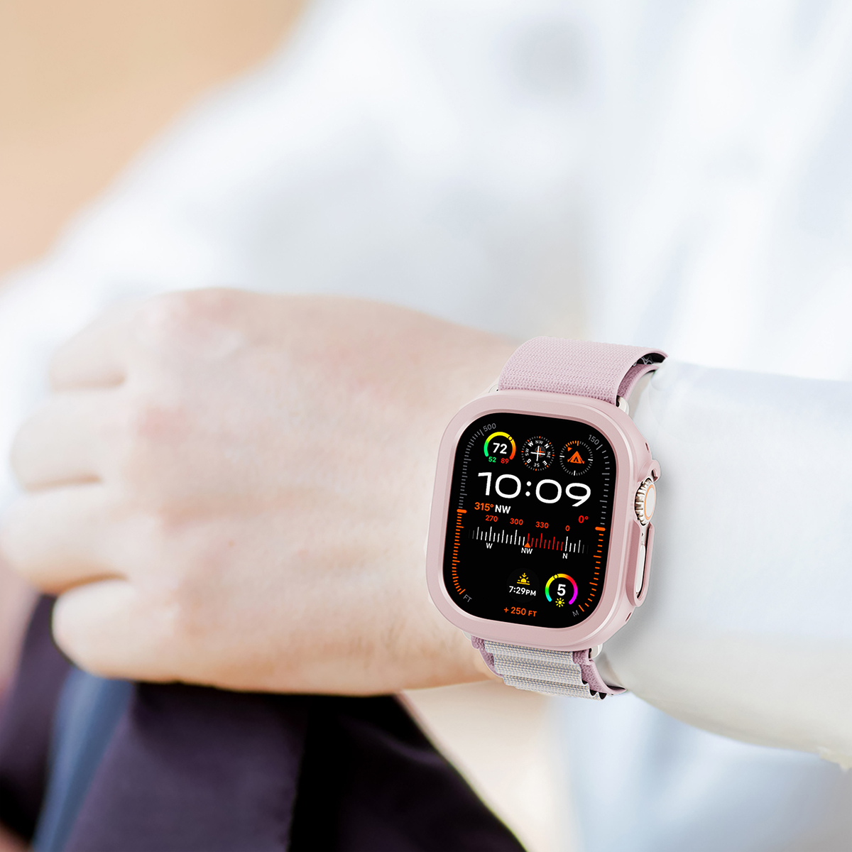 Case + Bezel for Apple Watch U - Metal Bumper Aluminum Frame Case recension och pris