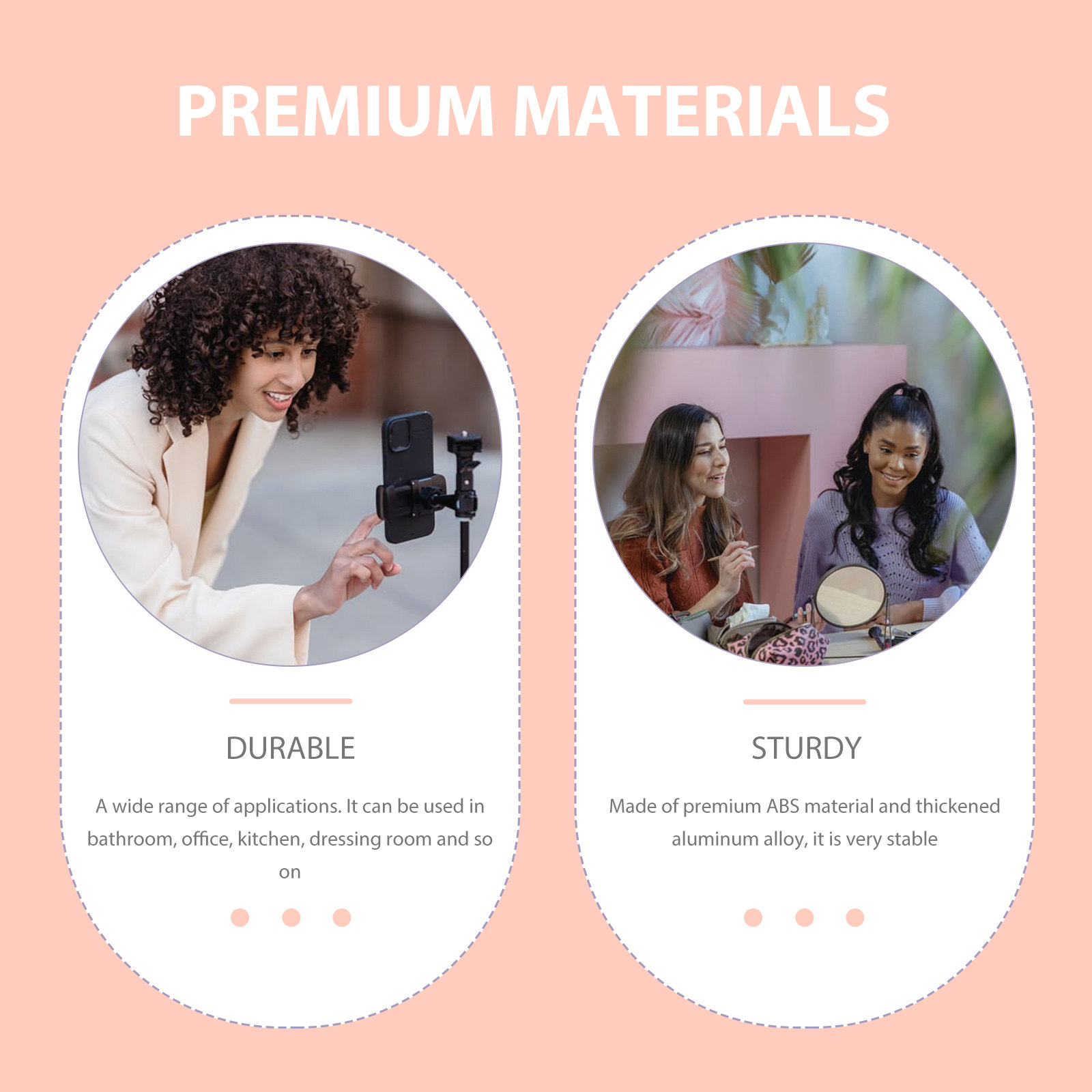 Portable Phone Holder Wall Mou - Phone Stands recension och pris