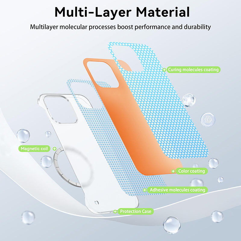 New Ultrathin Magnetic Framele - Matte Hard Pc Back Case recension och pris
