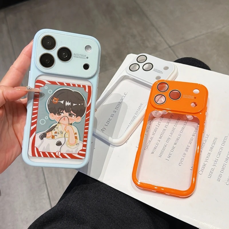 Luxury Transparent Candy Acryl - Clear Shockproof Bumper Case recension och pris