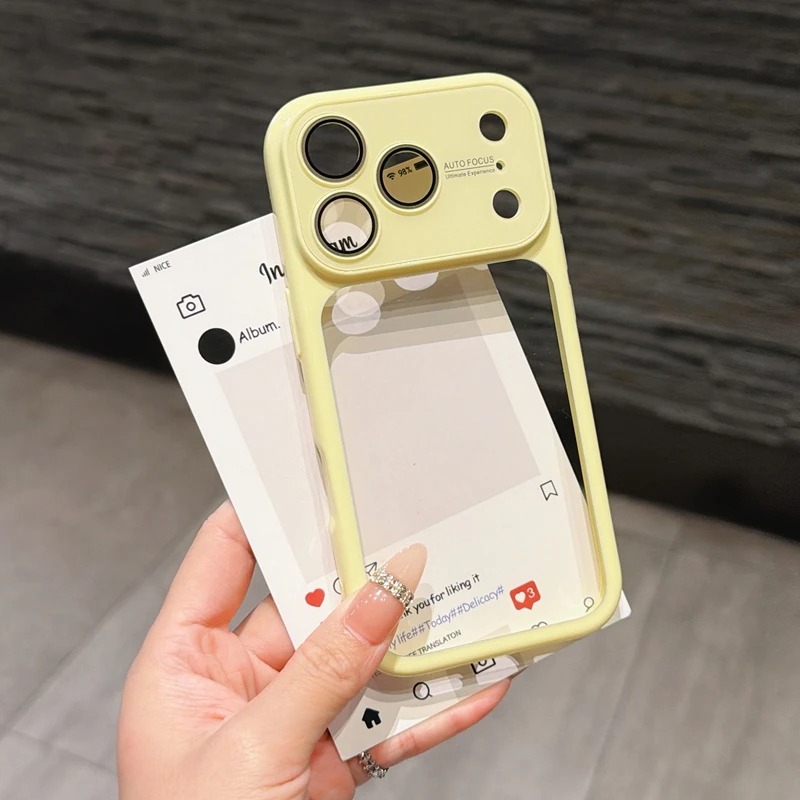 Luxury Transparent Candy Acryl - Clear Shockproof Bumper Case recension och pris