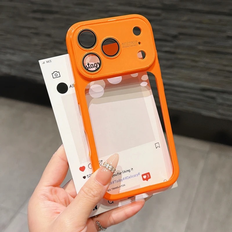 Luxury Transparent Candy Acryl - Clear Shockproof Bumper Case recension och pris