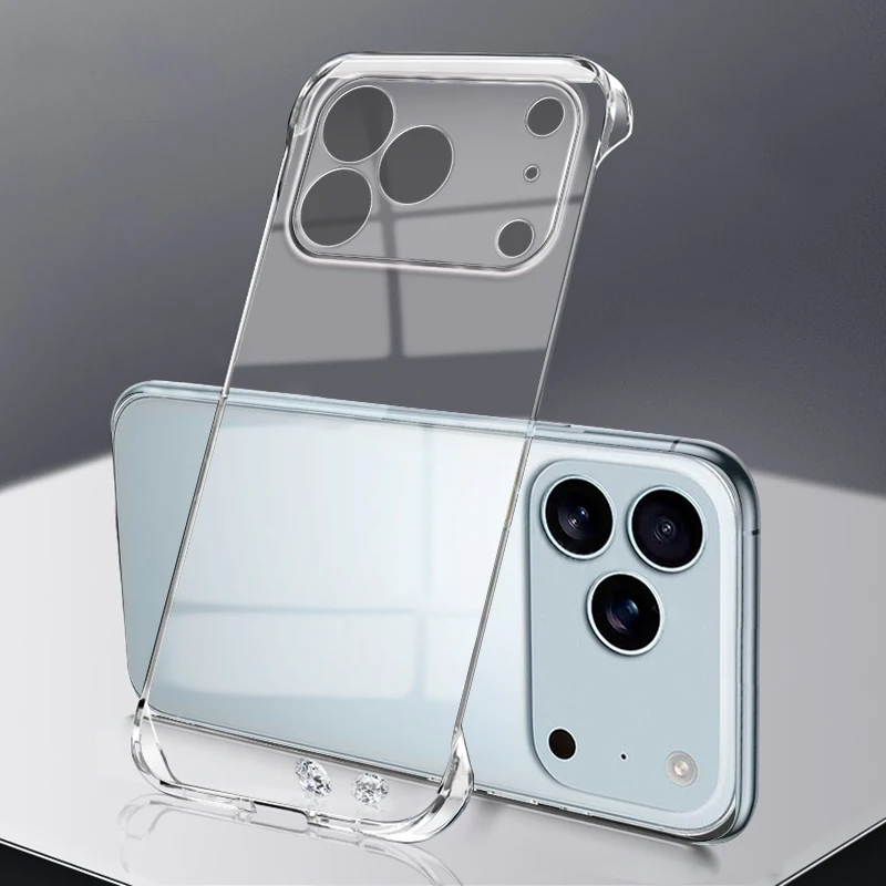 High Transparent Frameless Har - Ultra Thin Frameless Phone Cover recension och pris