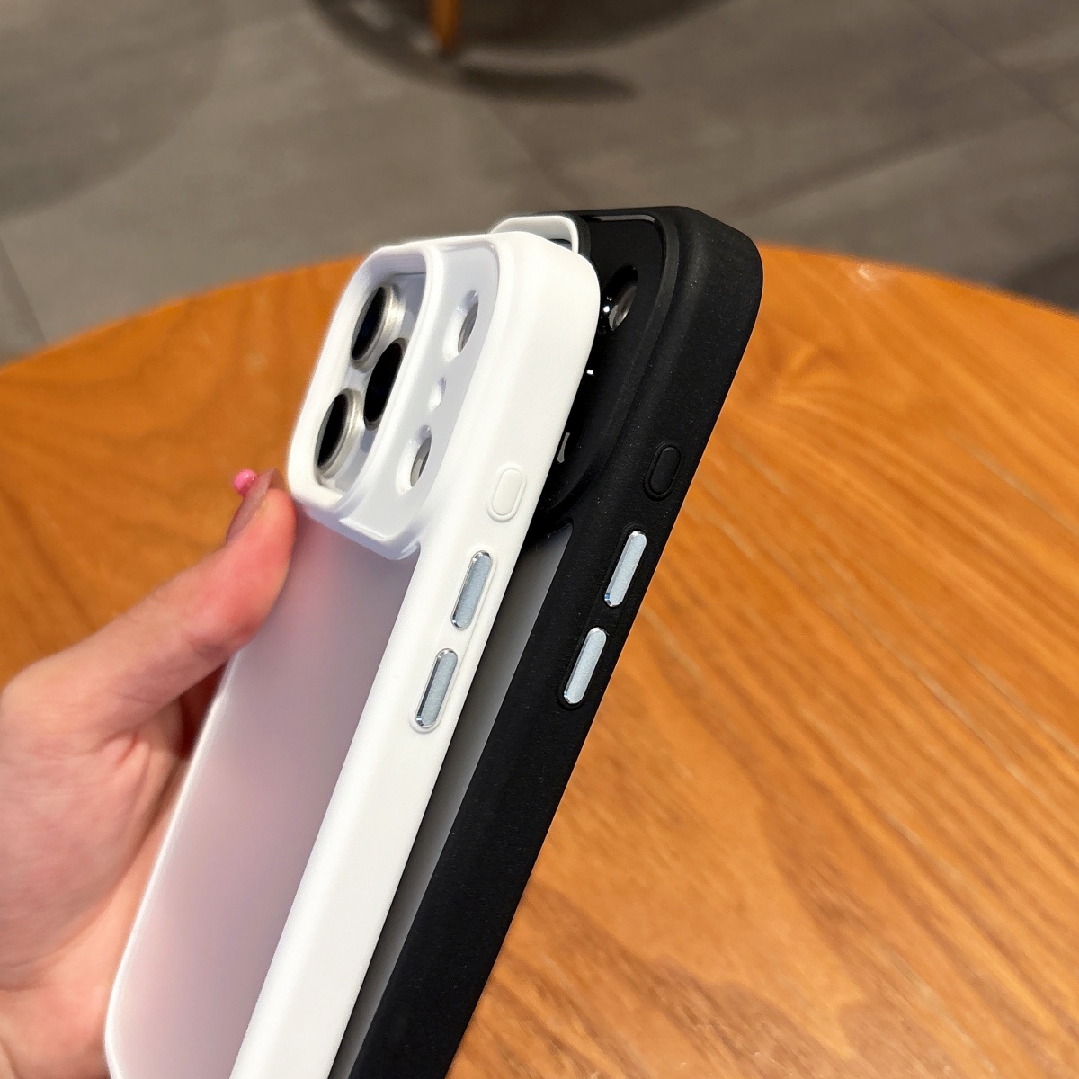 Luxury Matte Clear Armor Shock - Clear Shockproof Bumper Case recension och pris