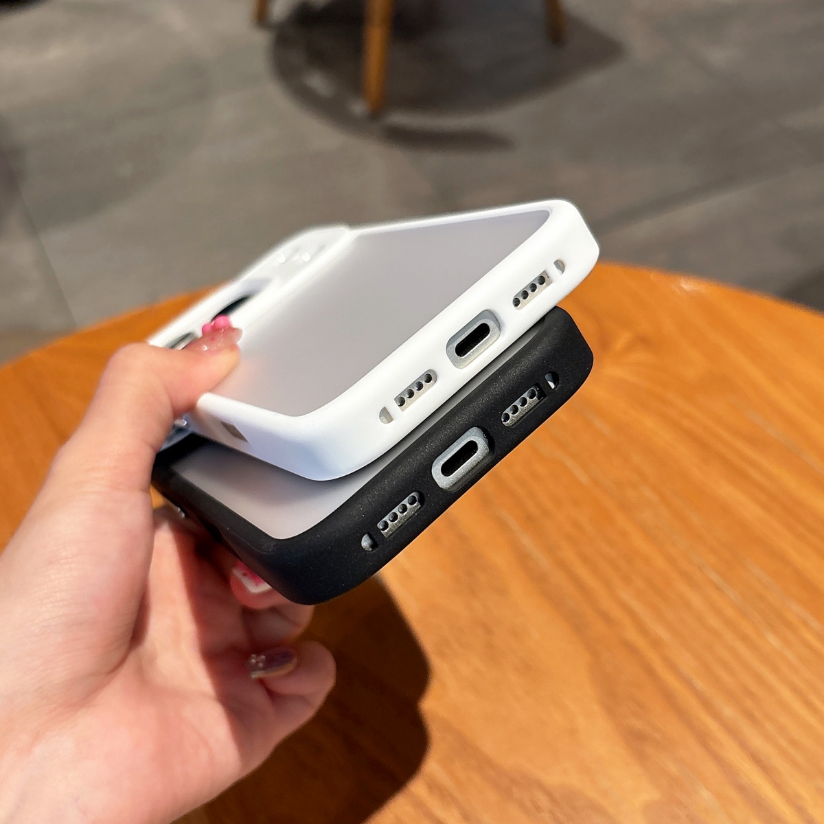 Luxury Matte Clear Armor Shock - Clear Shockproof Bumper Case recension och pris