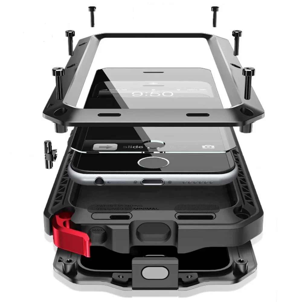 Case For iPhone 16 15 13 12 11 - Heavy Duty 360 Full Body Protective Case recension och pris