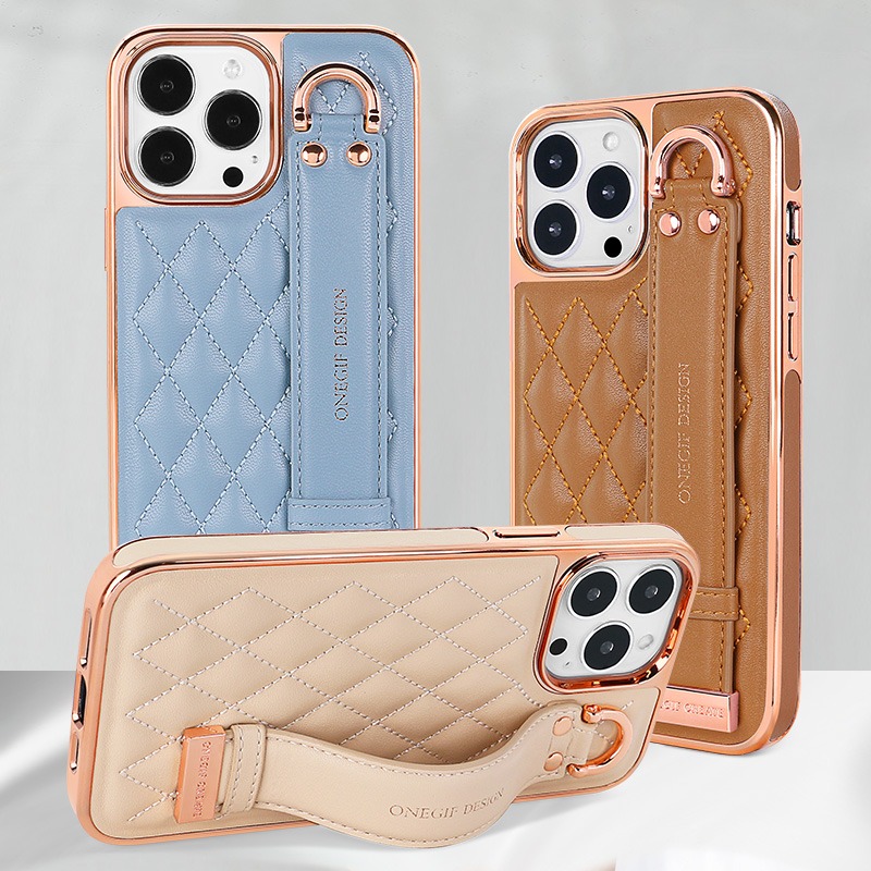 Fashionable Luxury Ring Wrist  - Leather Wallet Card Holder Phone Cover recension och pris