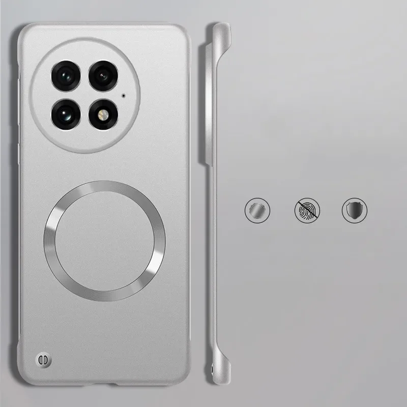Luxury Ultra Thin Metallic Fra - Ultra Thin Frameless Phone Cover recension och pris