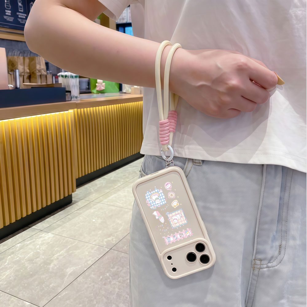 Wrist Strap Cartoon Cute Cat L - Cute Cartoon Wrist Strap Silicone Case recension och pris