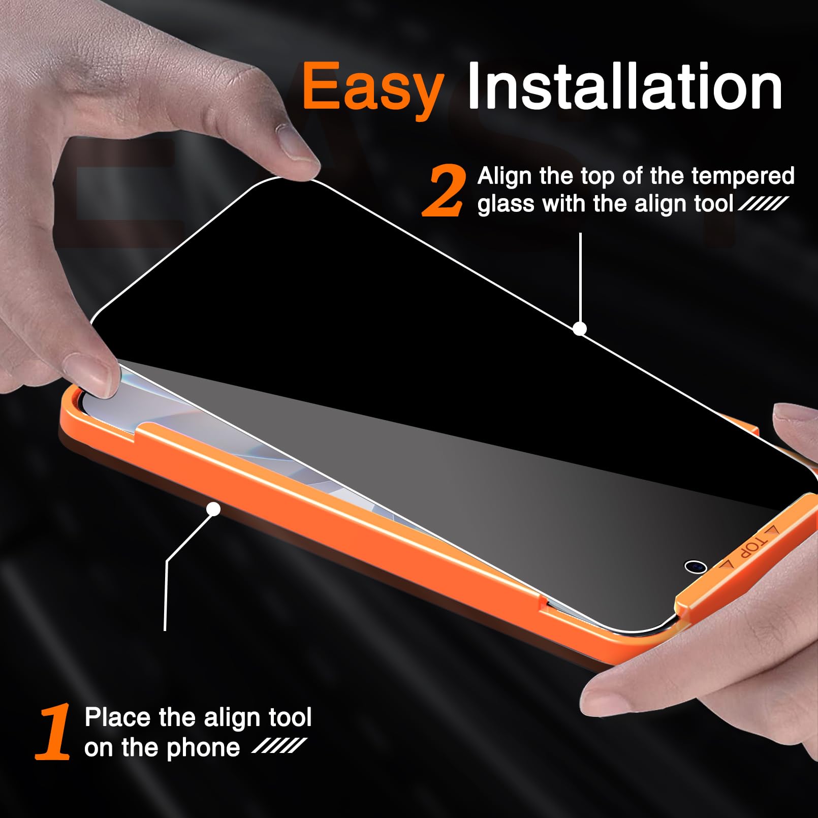 3 Pack Privacy Screen Protecto - Anti Spy Privacy Glass Case recension och pris