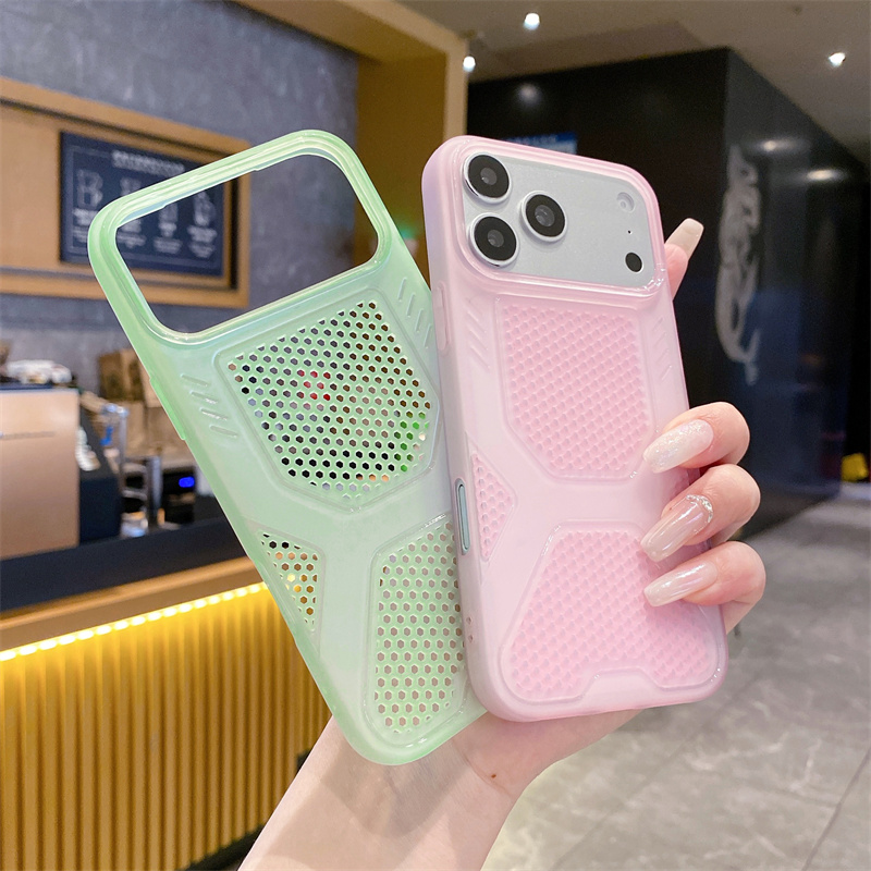 Heat Dissipation Mesh Soft TPU - Heat Dissipation Mesh Breathable Case recension och pris