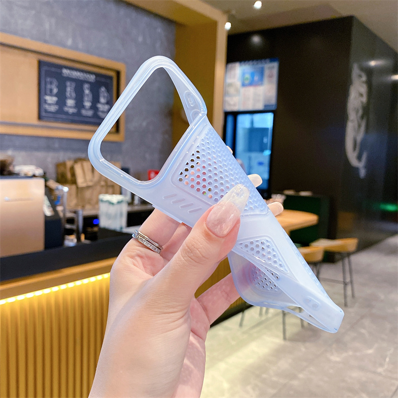 Heat Dissipation Mesh Soft TPU - Heat Dissipation Mesh Breathable Case recension och pris