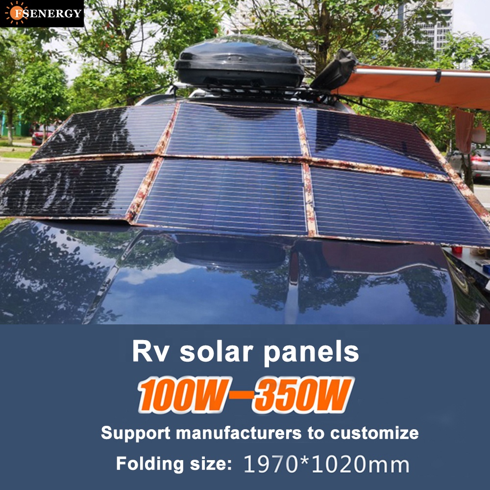 350W Flexible Monocrystalline  - Chargers recension och pris