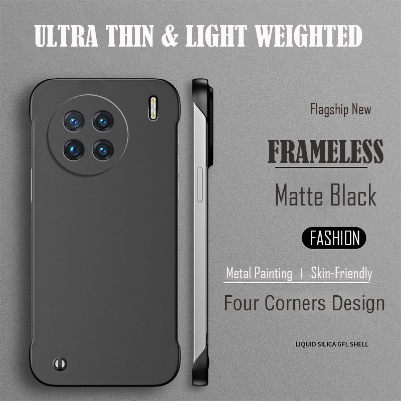 Metal Surface Painting Ultra T - Ultra Thin Frameless Phone Cover recension och pris